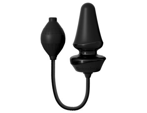 ANAL FANTASY ELITE INFLATABLE SILICONE BUTT PLUG BLACK - 2