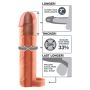 FANTASY X-TENSIONS PERFECT 2 INCH EXTENSION WITH BALL STRAP LIGHT - 5