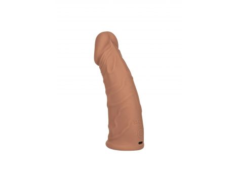 Przedłużka wibrująca Calexotics karmelowa USB 18 cm