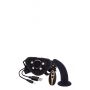 Vibration Dildo Strap-On 5inch Black - 3