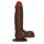 Dildo realistyczne Real Rapture brązowe PVC 21,5 cm