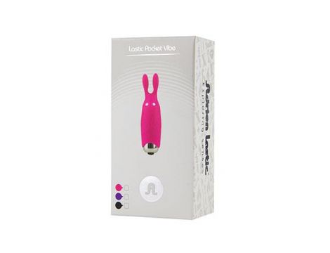 Wibrator króliczek Adrien Lastic silikonowy różowy 8 5 cm