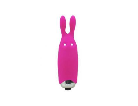 Wibrator króliczek Adrien Lastic silikonowy różowy 8 5 cm - 2