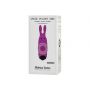 Wibrator króliczek Adrien Lastic fioletowy silikonowy 8,5 cm - 3