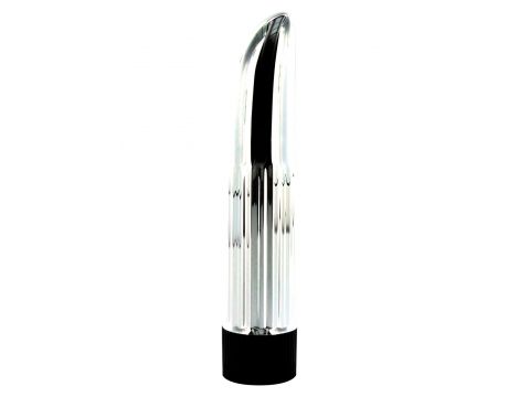 Wibrator Ladyfinger Mini srebrny 14 cm - 3
