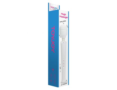 Masażer ToyJoy Magic Massager biały akumulatorowy - 5