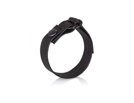 Pierścień erekcyjny skórzany Calexotics czarny 26 cm - 2