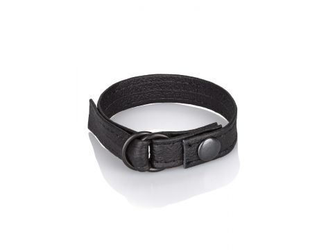 Pierścień erekcyjny skórzany Calexotics czarny 26 cm - 5