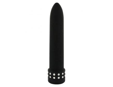 Wibrator Diamond Silk Vibe czarny 13,5 cm wodoodporny