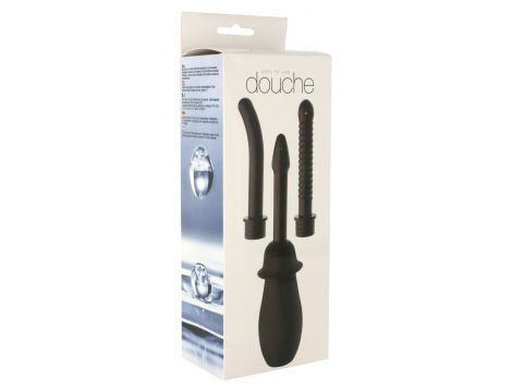 Anal Douche Kit Black - 4