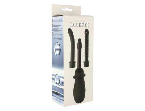 Anal Douche Kit Black - 3