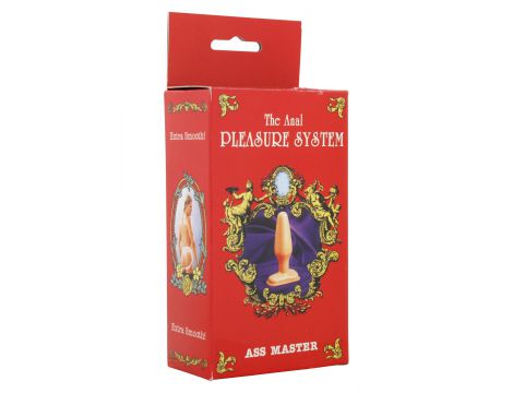 Korek analny PVC Seven Creations czarny 14.7 cm - 4