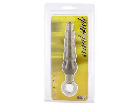 Anal Stick With Ring Transparent - 4