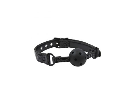 Knebel kulkowy regulowany czarny NS Novelties 61 cm - 3
