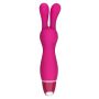 Stymulator silikonowy Vibe Therapy Lapin różowy 13 cm - 3