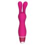 Stymulator silikonowy Vibe Therapy Lapin różowy 13 cm - 2