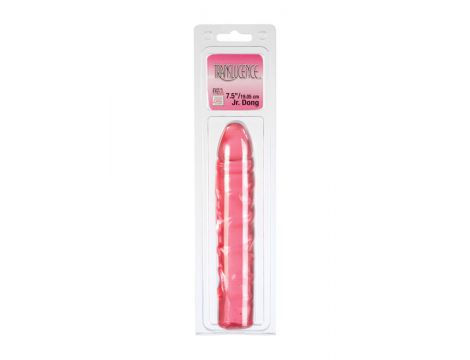 Dildo żelowe Translucence Calexotics różowe 19 cm - 4