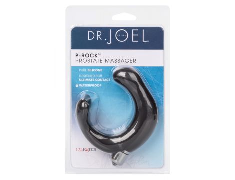 Masażer prostaty P Rock Calexotics silikonowy czarny 12 cm wodoodporny - 4