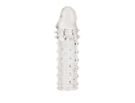 Przedłużka na penisa Adonis transparentna Calexotics 16 cm - 2