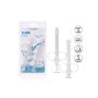 Strzykawka do lubrykantu Calexotics transparentna 2 szt 8 cm - 11