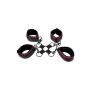 Regulowane kajdanki hog tie Calexotics czarny 30.5 cm - 3