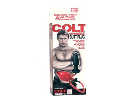 Korek analny pompowany COLT czarny Calexotics - 3