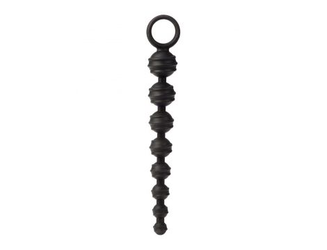 Pręt analny silikonowy Calexotics czarny 27 cm