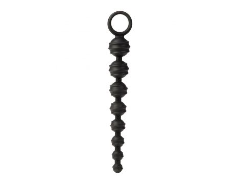 Pręt analny silikonowy Calexotics czarny 27 cm - 2
