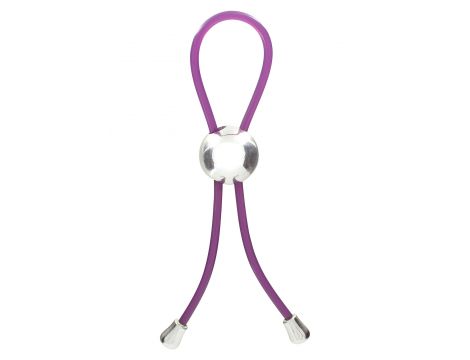 Regulowany pierścień erekcyjny ToyJoy fioletowy - 4