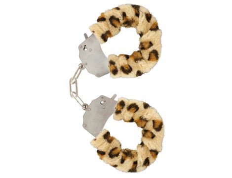 Kajdanki piórkowe regulowane ToyJoy Leopard - 3