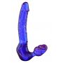 Strap on strapless ToyJoy fioletowy 4 cm - 3