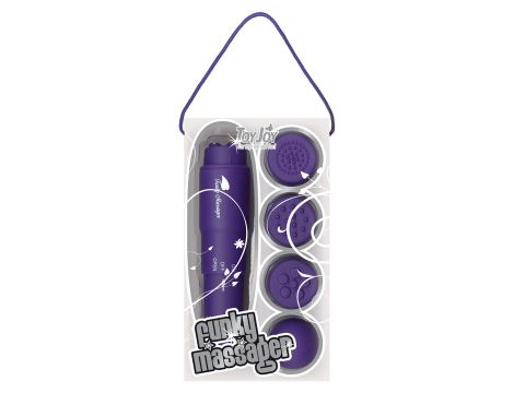 Stymulator łechtaczki Funky Massager ToyJoy fioletowy - 4
