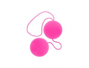 Kulki miłosne ToyJoy Funky Love Balls fioletowe ABS 3.5 cm