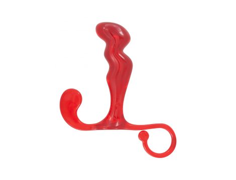 Masażer prostaty ToyJoy Power Plug TPE czerwony 3.5 cm - 3