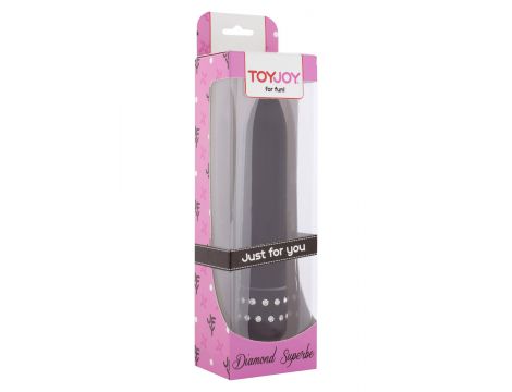 Wibrator ABS Diamond Superbe Vibe ToyJoy czarny 15.5 cm - 3