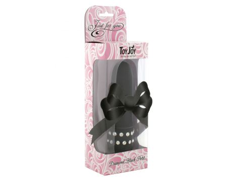 Wibrator Diamond Petit Vibe ToyJoy czarny 11 cm