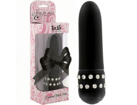 Wibrator Diamond Petit Vibe ToyJoy czarny 11 cm - 8