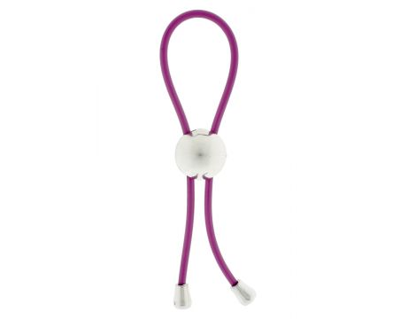 Regulowany pierścień erekcyjny Power X ToyJoy fioletowy - 2