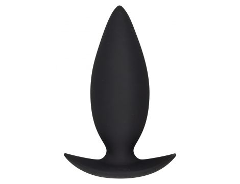 Korek analny silikonowy ToyJoy Bubble Butt Player Advanced czarny 10 cm - 3