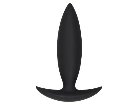 Korek analny silikonowy ToyJoy Bubble Butt Player Starter czarny 10 cm