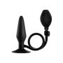 Korek analny pompowany silikonowy Booty Pumper Calexotics medium czarny - 5