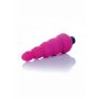 Plug wibrujący Alive Lance silikonowy różowy 14 cm - 4