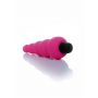 Plug wibrujący Alive Lance silikonowy różowy 14 cm - 5