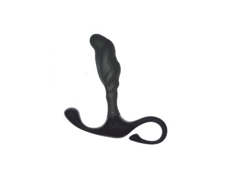Masażer prostaty silikonowy Alive czarny 10 cm - 2