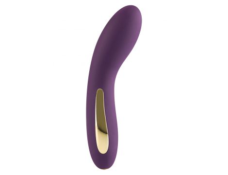 Wibrator punktu G silikonowy Luminate ToyJoy fioletowy USB 17 cm - 4