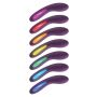 Wibrator punktu G silikonowy Luminate ToyJoy fioletowy USB 17 cm - 6