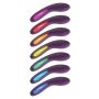Wibrator punktu G silikonowy Luminate ToyJoy fioletowy USB 17 cm - 7
