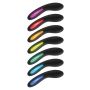 Wibrator punktu G ToyJoy Luminate silikonowy czarny USB 17 cm - 6