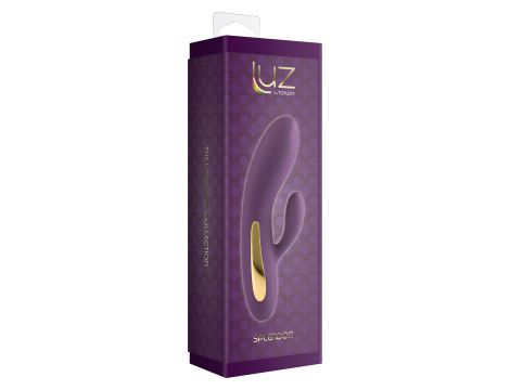 Wibrator króliczek Splendor silikonowy ToyJoy fioletowy USB 17 cm