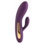 Wibrator króliczek Splendor silikonowy ToyJoy fioletowy USB 17 cm - 3